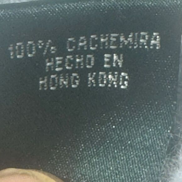 Ralph Lauren LRL 100% Cashmere Turtleneck Sweater Womens Medium Gray Classic - Picture 4 of 9